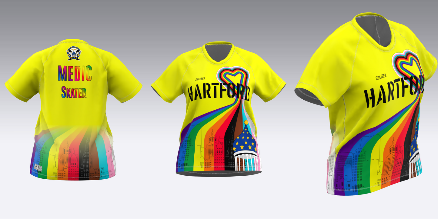 HARD PRIDE MEDIC AND SECURITY JERSEYS