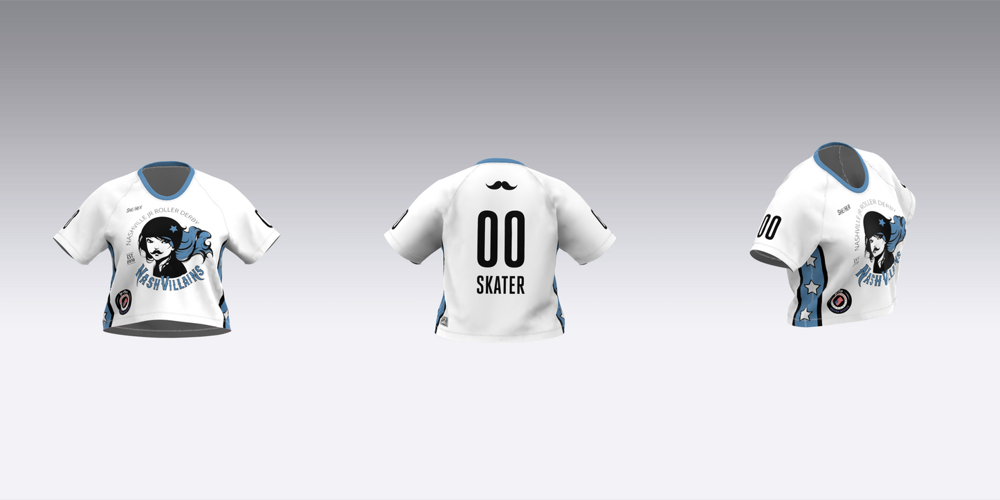 NASHVILLE BLACK AND WHITE TEAM JERSEYS