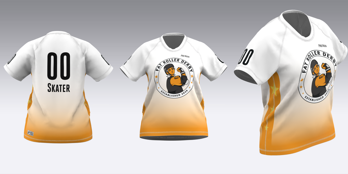 FAT ROLLER DERBY TRAVEL JERSEY