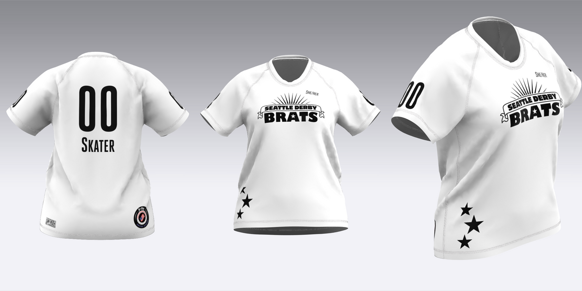 SEATTLE DERBY BRATS GALAXY TRAVEL JERSEYS (NO SIDE BANDS)
