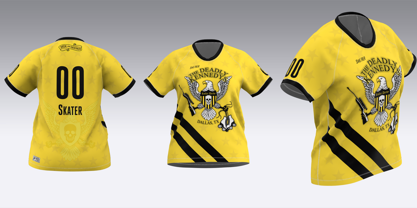 DEADLY KENNEDYS TRAVEL JERSEYS