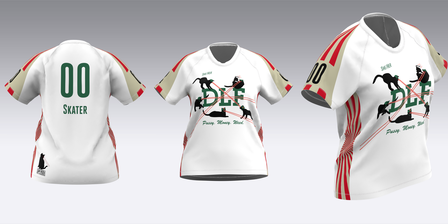 DERBY LIBERATION FRONT WHITE AND BLACK JERSEYS