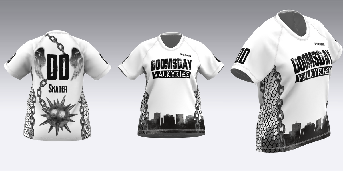 AZDD DOOMSDAY VALKYRIES SCRIMMAGE JERSEY