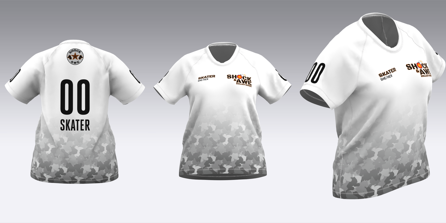 SHOCK AND AWE TRAVEL JERSEYS