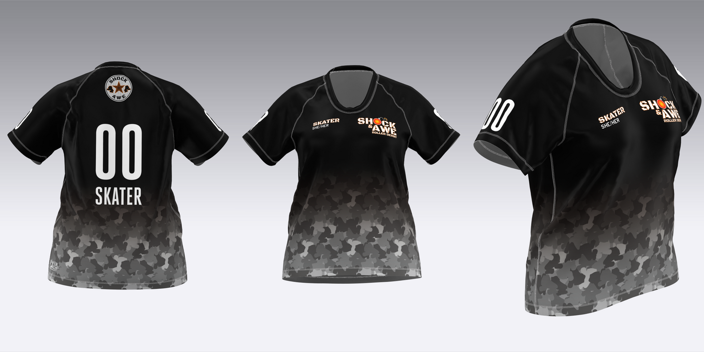 SHOCK AND AWE TRAVEL JERSEYS