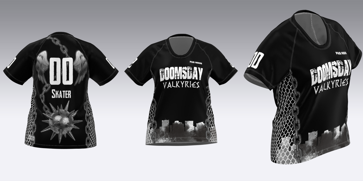 AZDD DOOMSDAY VALKYRIES SCRIMMAGE JERSEY