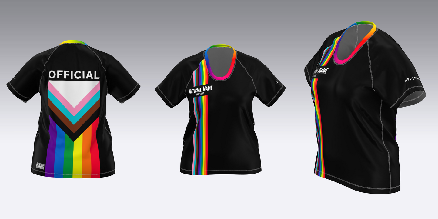 PRIDE SKATING AND NON-SKATING OFFICIALS JERSEYS