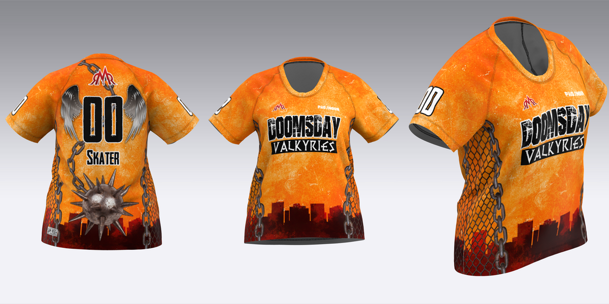 AZDD DOOMSDAY VALKYRIES TRAVEL JERSEY