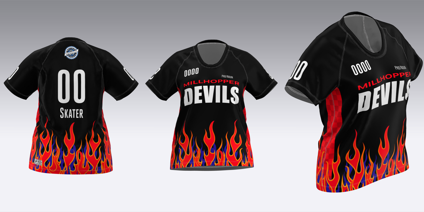 GAINESVILLE SIRENS-DEVILS JERSEYS