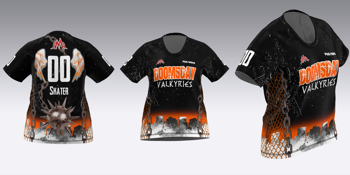 AZDD DOOMSDAY VALKYRIES TRAVEL JERSEY