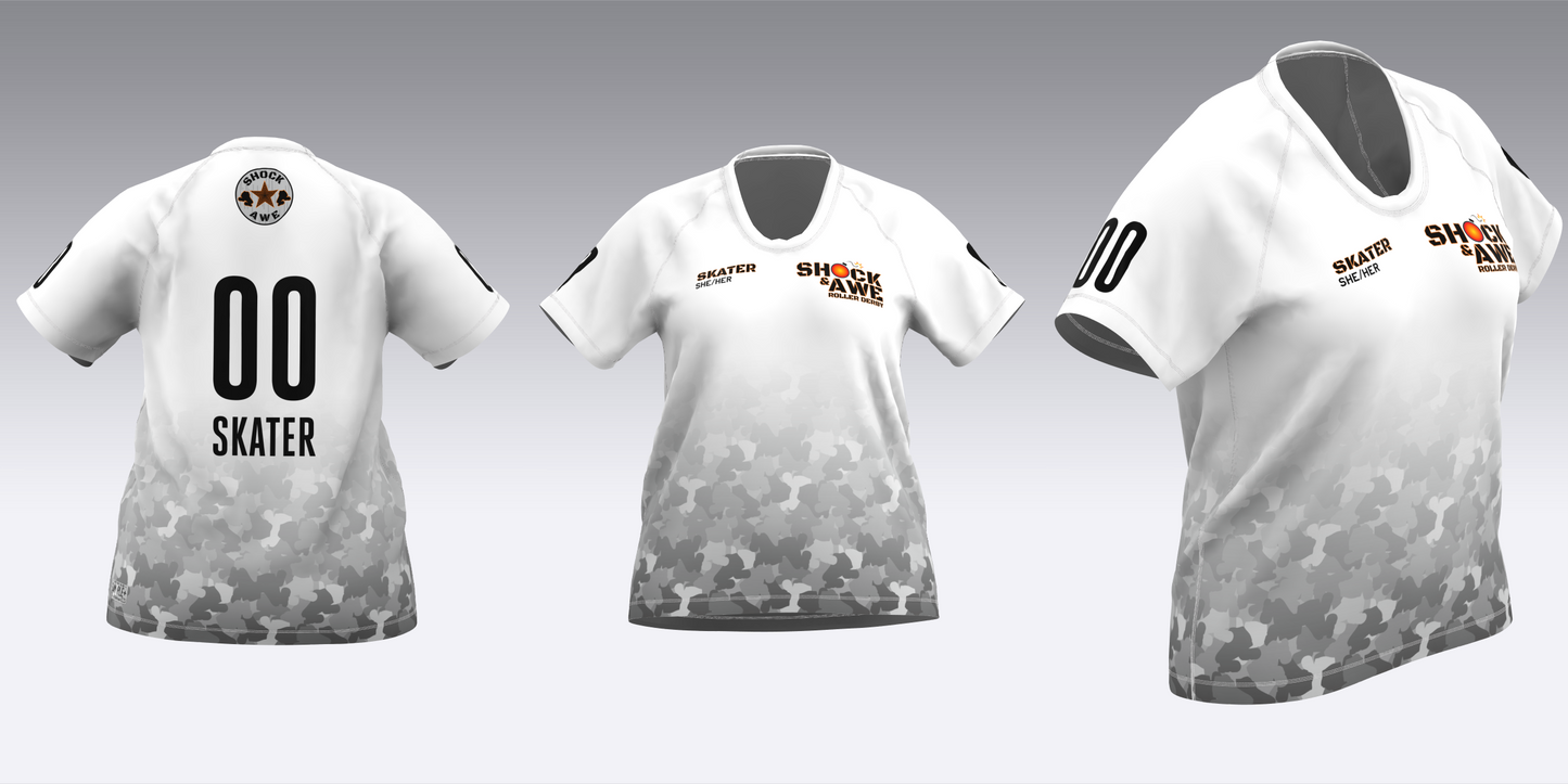 SHOCK AND AWE TRAVEL JERSEYS
