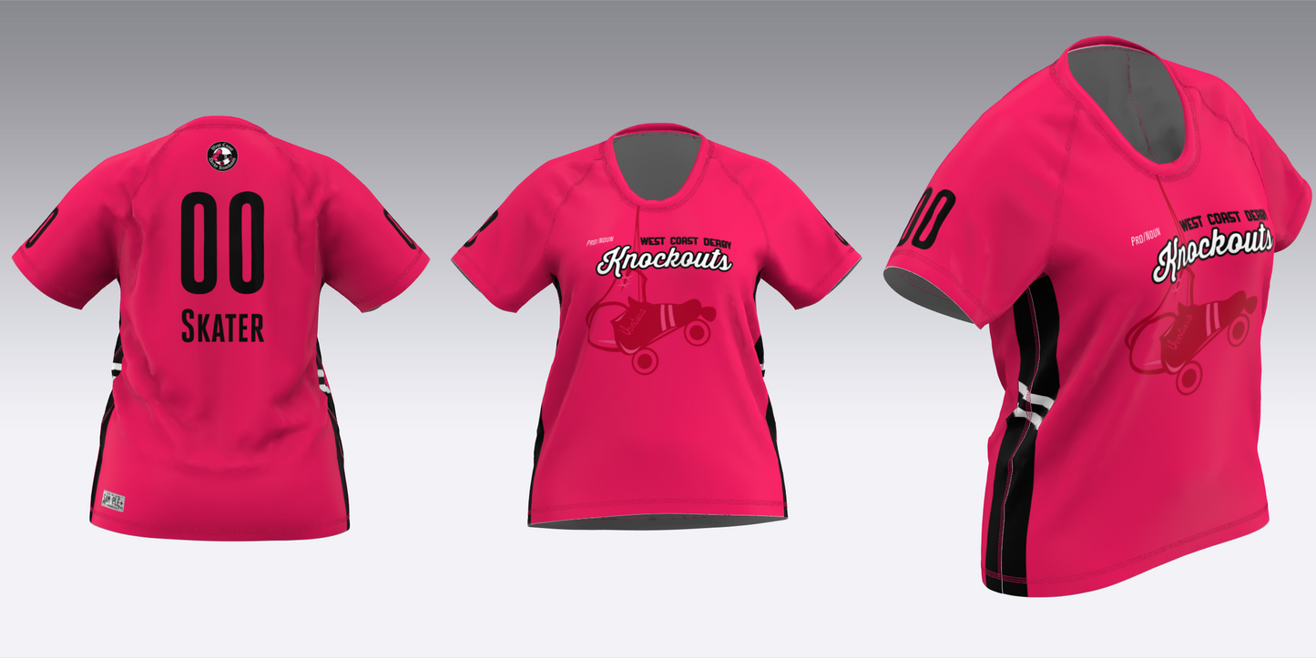 WEST COAST KNOCKOUTS PINK AND BLACK