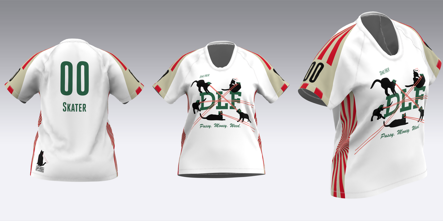 DERBY LIBERATION FRONT WHITE AND BLACK JERSEYS