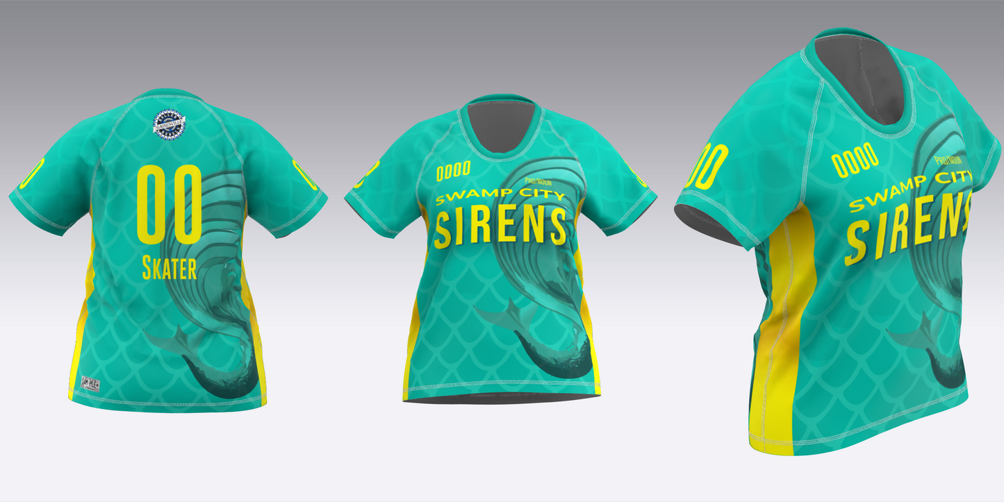 GAINESVILLE SIRENS-DEVILS JERSEYS