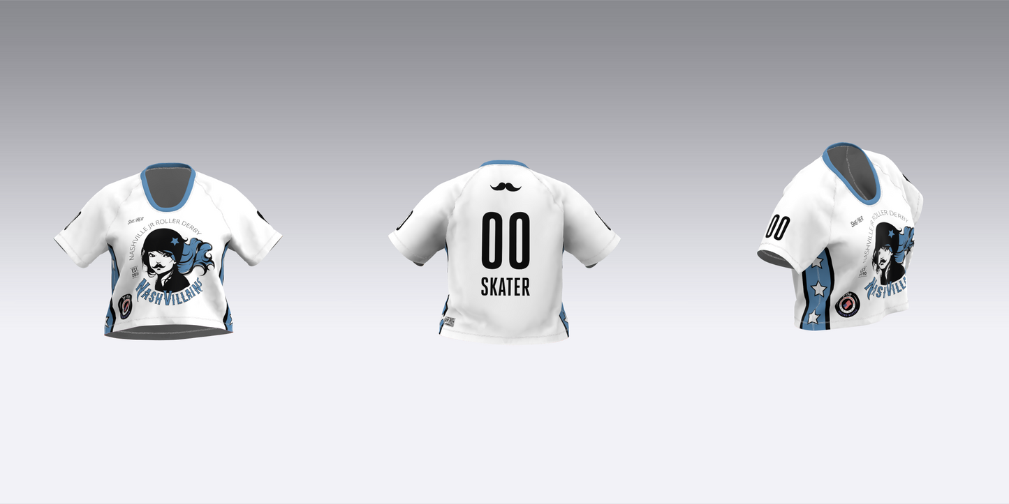 NASHVILLE BLACK AND WHITE TEAM JERSEYS