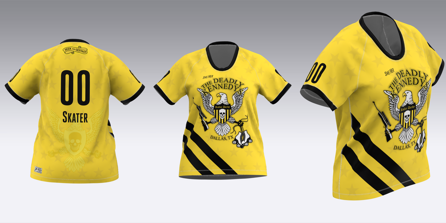 DEADLY KENNEDYS TRAVEL JERSEYS