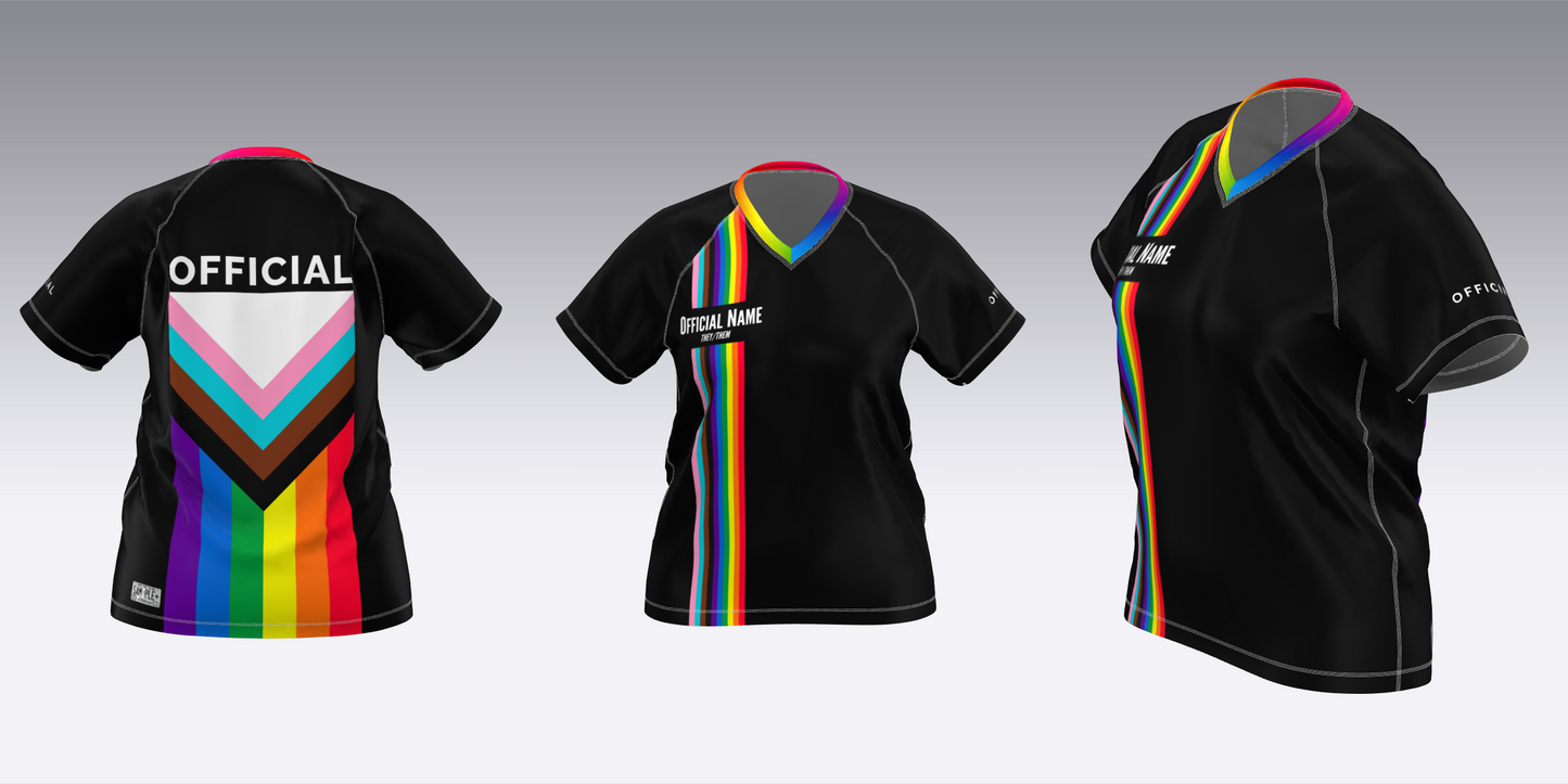PRIDE SKATING AND NON-SKATING OFFICIALS JERSEYS