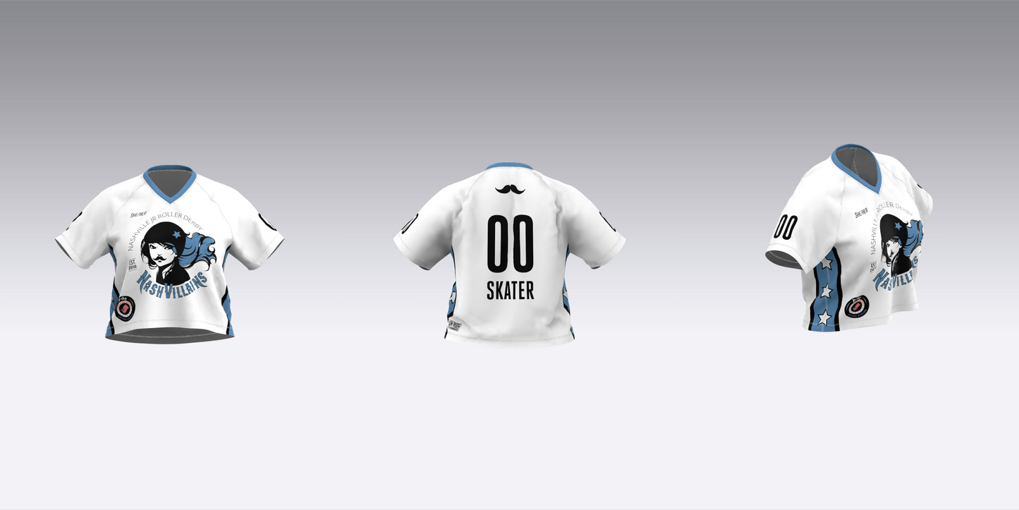 NASHVILLE BLACK AND WHITE TEAM JERSEYS