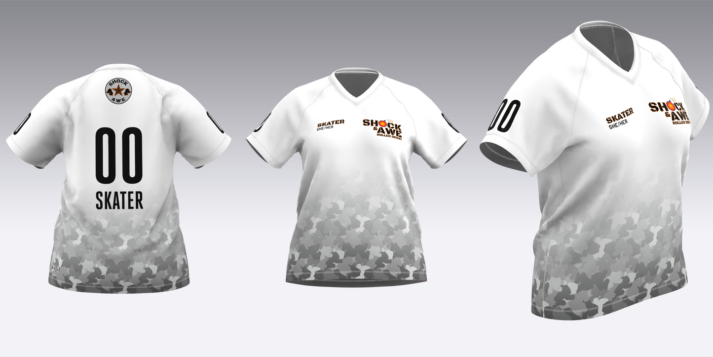 SHOCK AND AWE TRAVEL JERSEYS