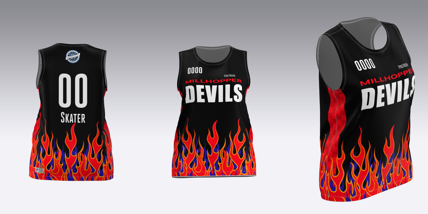 GAINESVILLE SIRENS-DEVILS JERSEYS