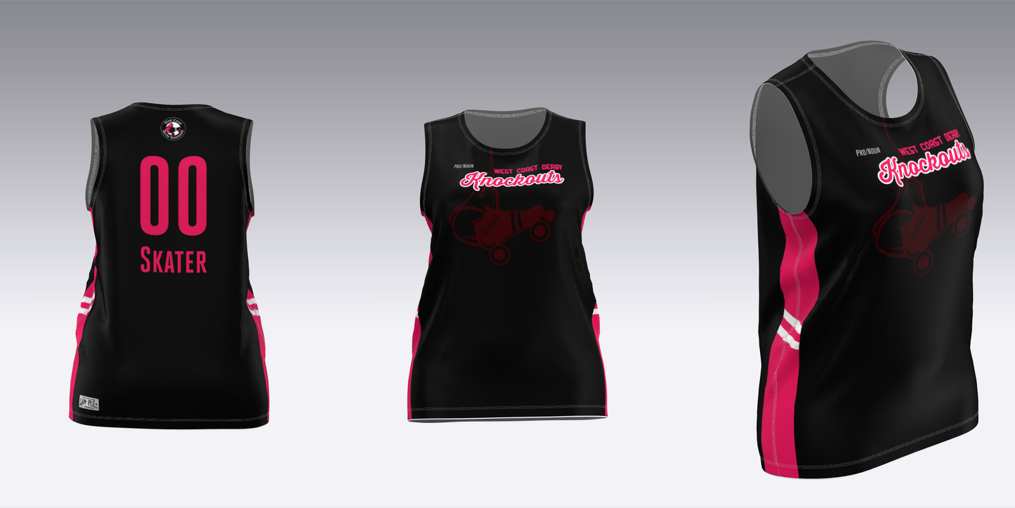 WEST COAST KNOCKOUTS BLACK AND WHITE