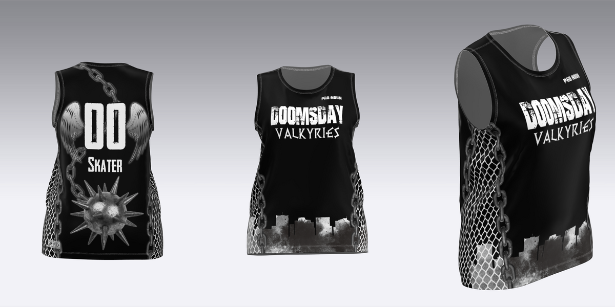 AZDD DOOMSDAY VALKYRIES SCRIMMAGE JERSEY