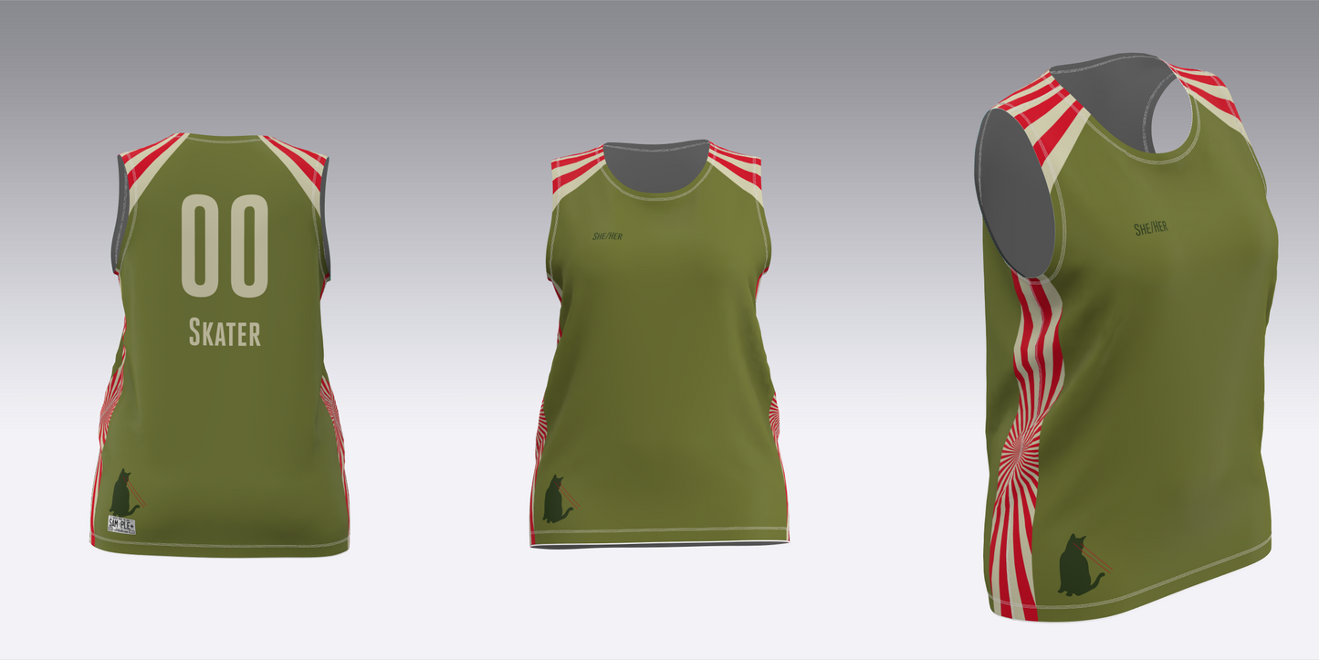 DERBY LIBERATION FRONT WHITE AND GREEN JERSEYS