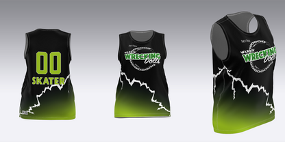 WARRIN' WRECKING DOLLS TRAVEL JERSEYS
