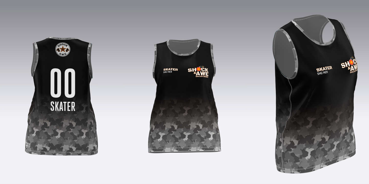 SHOCK AND AWE TRAVEL JERSEYS