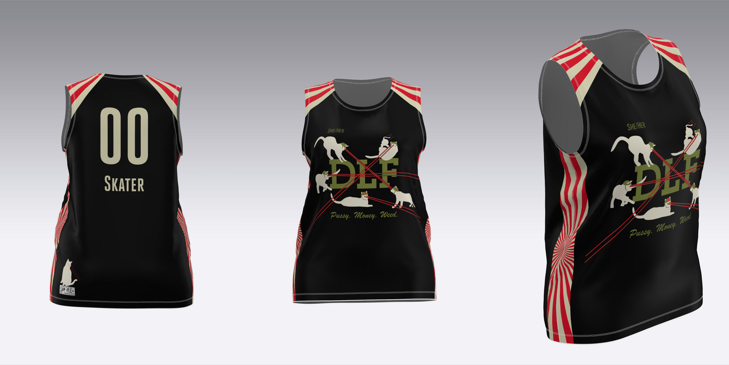 DERBY LIBERATION FRONT WHITE AND BLACK JERSEYS