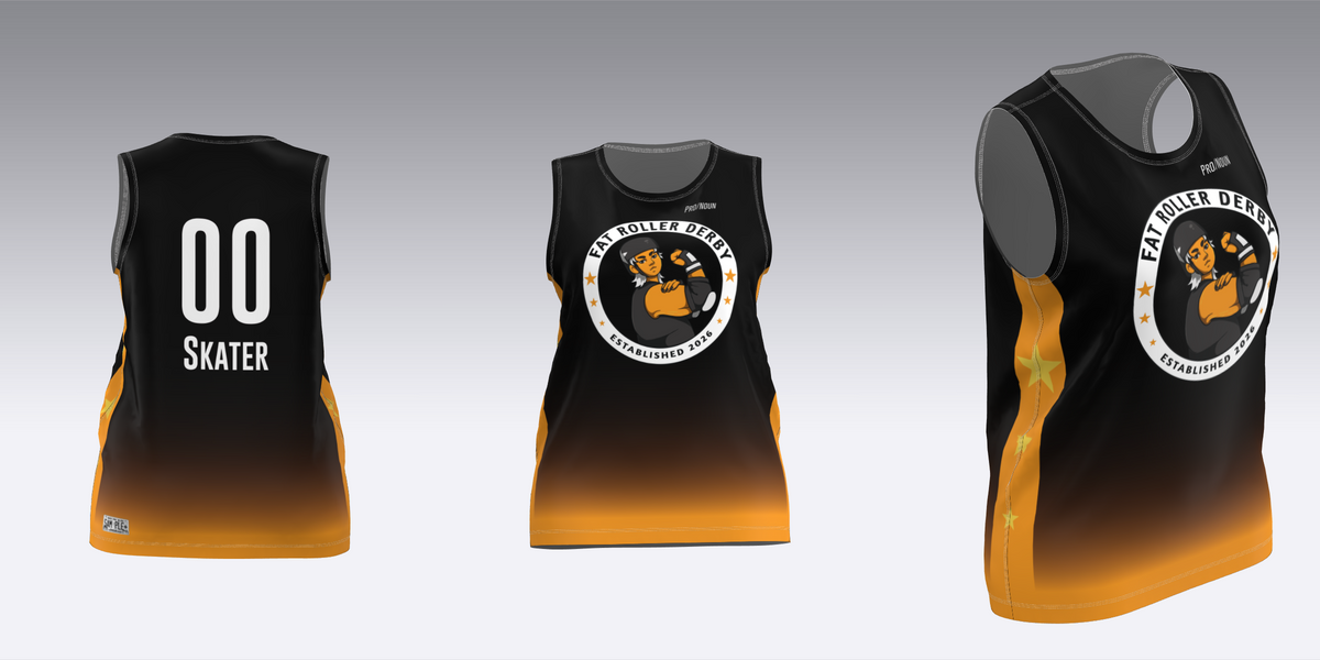 FAT ROLLER DERBY TRAVEL JERSEY