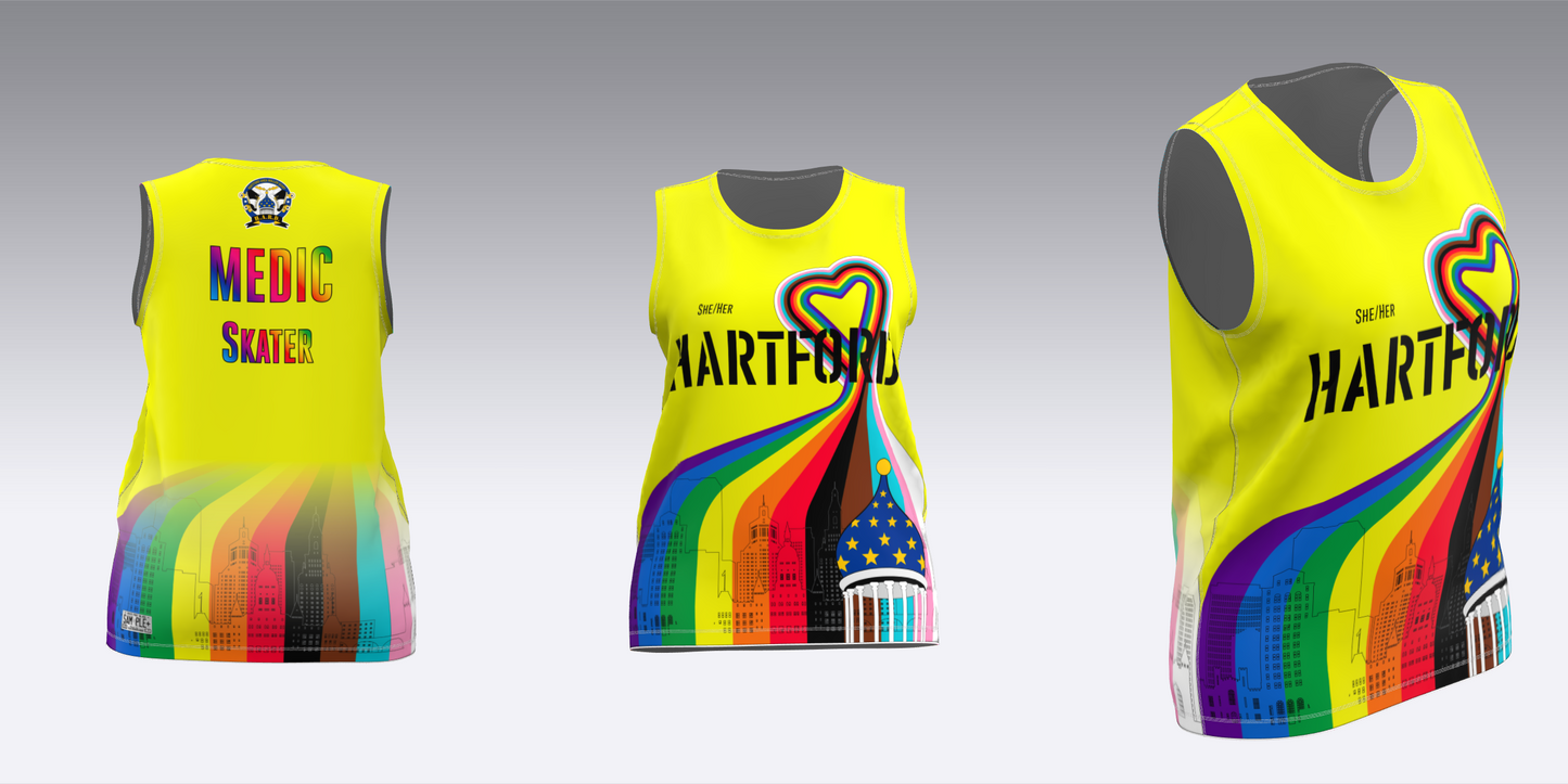HARD PRIDE MEDIC AND SECURITY JERSEYS