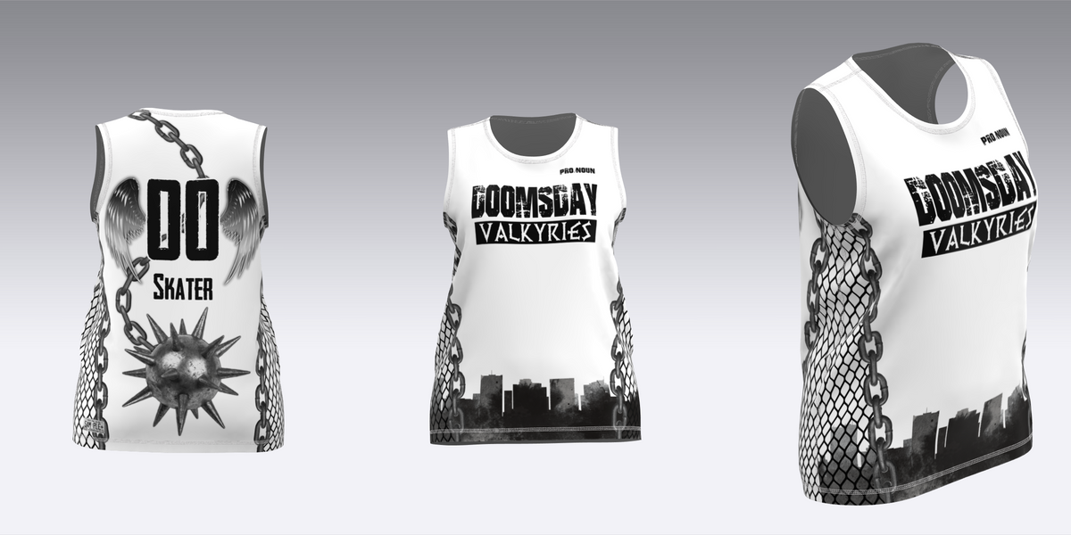 AZDD DOOMSDAY VALKYRIES SCRIMMAGE JERSEY
