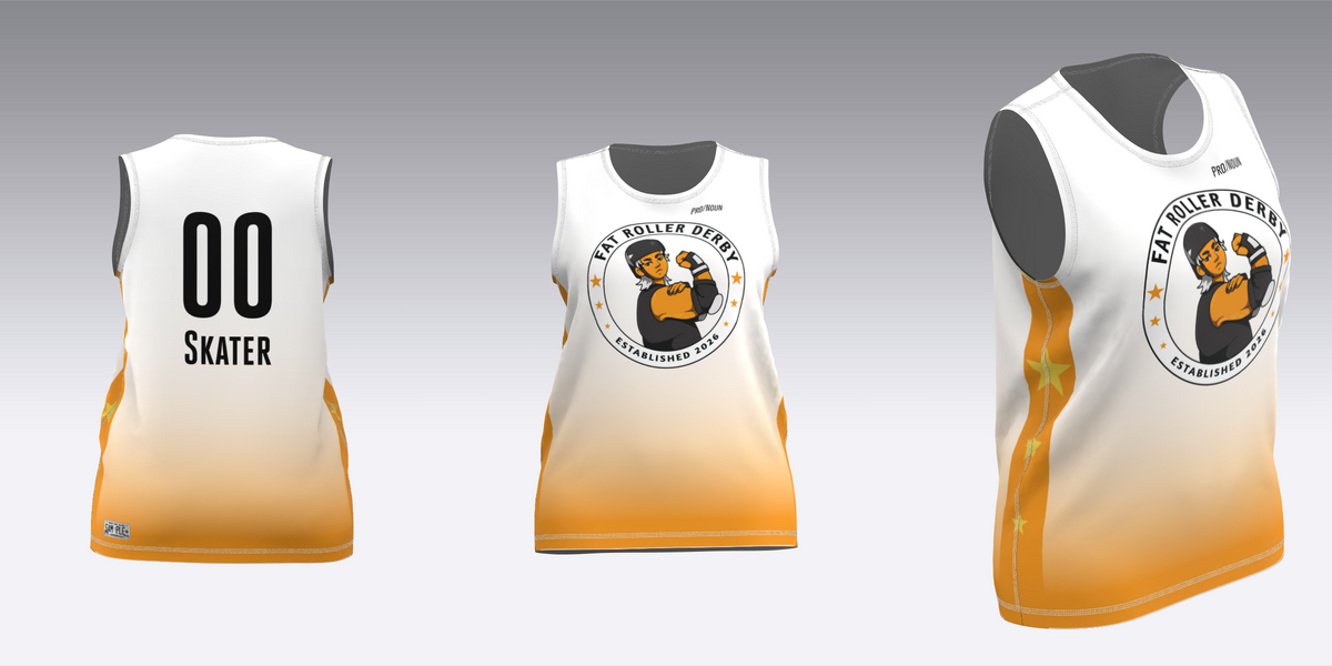 FAT ROLLER DERBY TRAVEL JERSEY