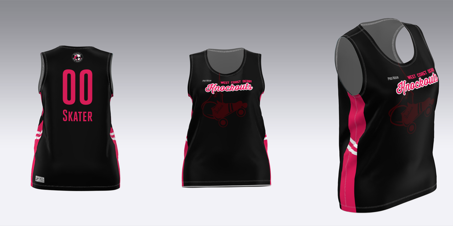 WEST COAST KNOCKOUTS BLACK AND WHITE