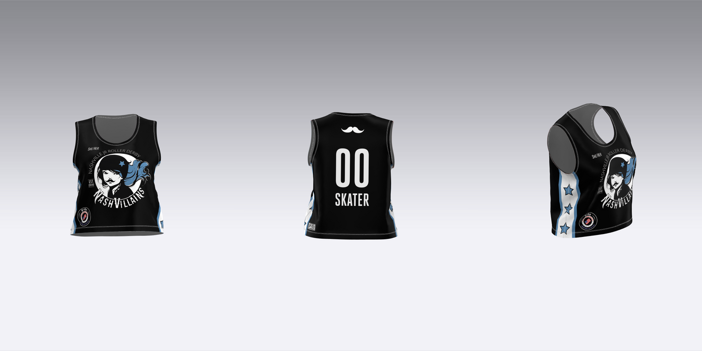 NASHVILLE BLACK AND WHITE TEAM JERSEYS