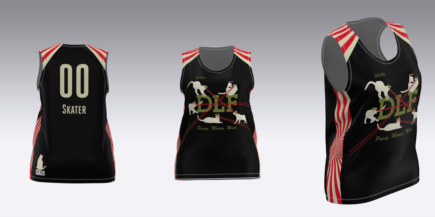 DERBY LIBERATION FRONT WHITE AND BLACK JERSEYS
