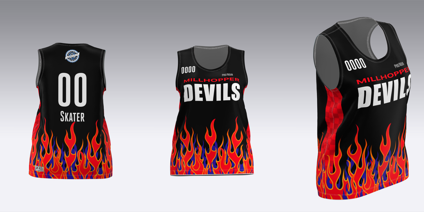 GAINESVILLE SIRENS-DEVILS JERSEYS