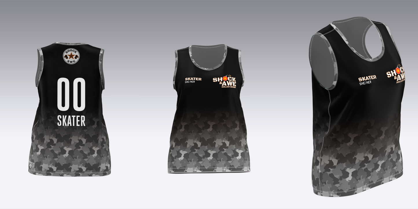 SHOCK AND AWE TRAVEL JERSEYS