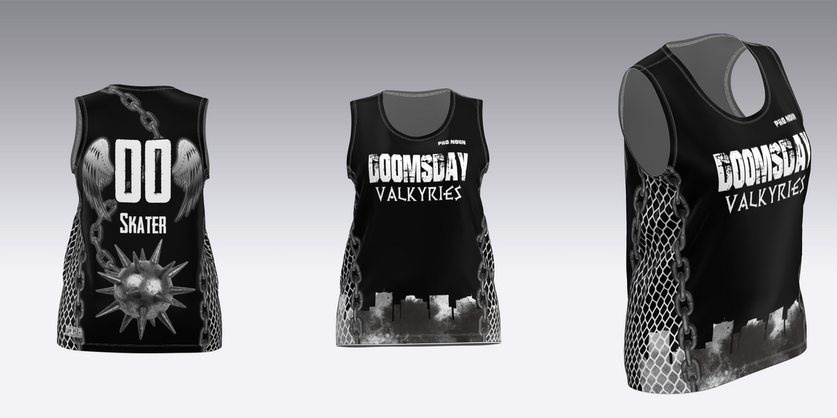 AZDD DOOMSDAY VALKYRIES SCRIMMAGE JERSEY