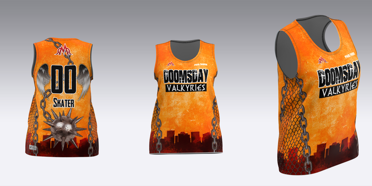 AZDD DOOMSDAY VALKYRIES TRAVEL JERSEY