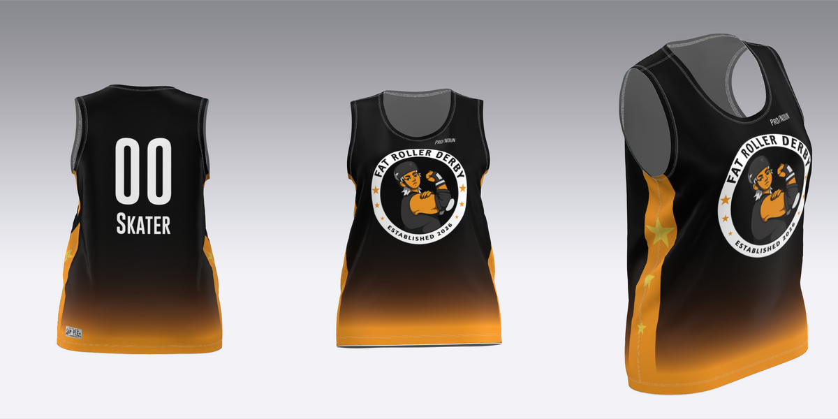 FAT ROLLER DERBY TRAVEL JERSEY