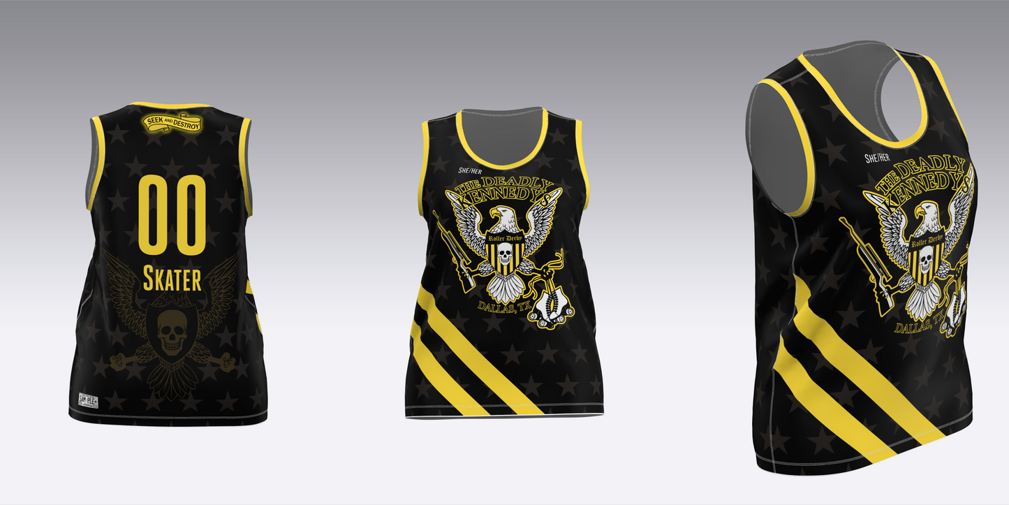 DEADLY KENNEDYS TRAVEL JERSEYS