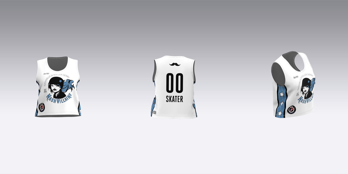 NASHVILLE BLACK AND WHITE TEAM JERSEYS