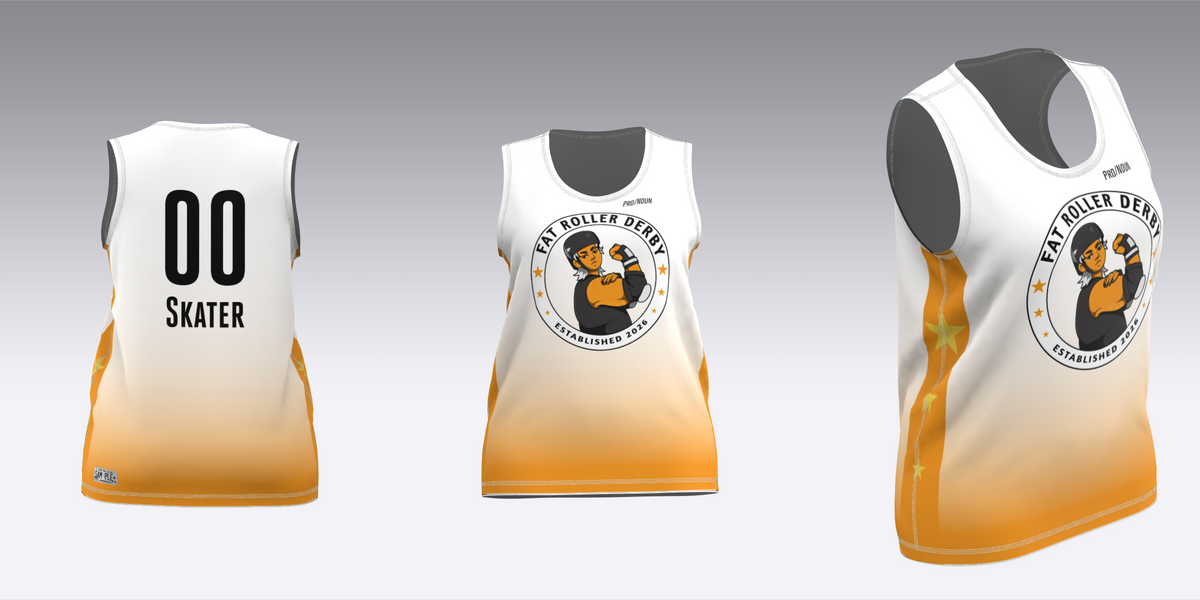 FAT ROLLER DERBY TRAVEL JERSEY