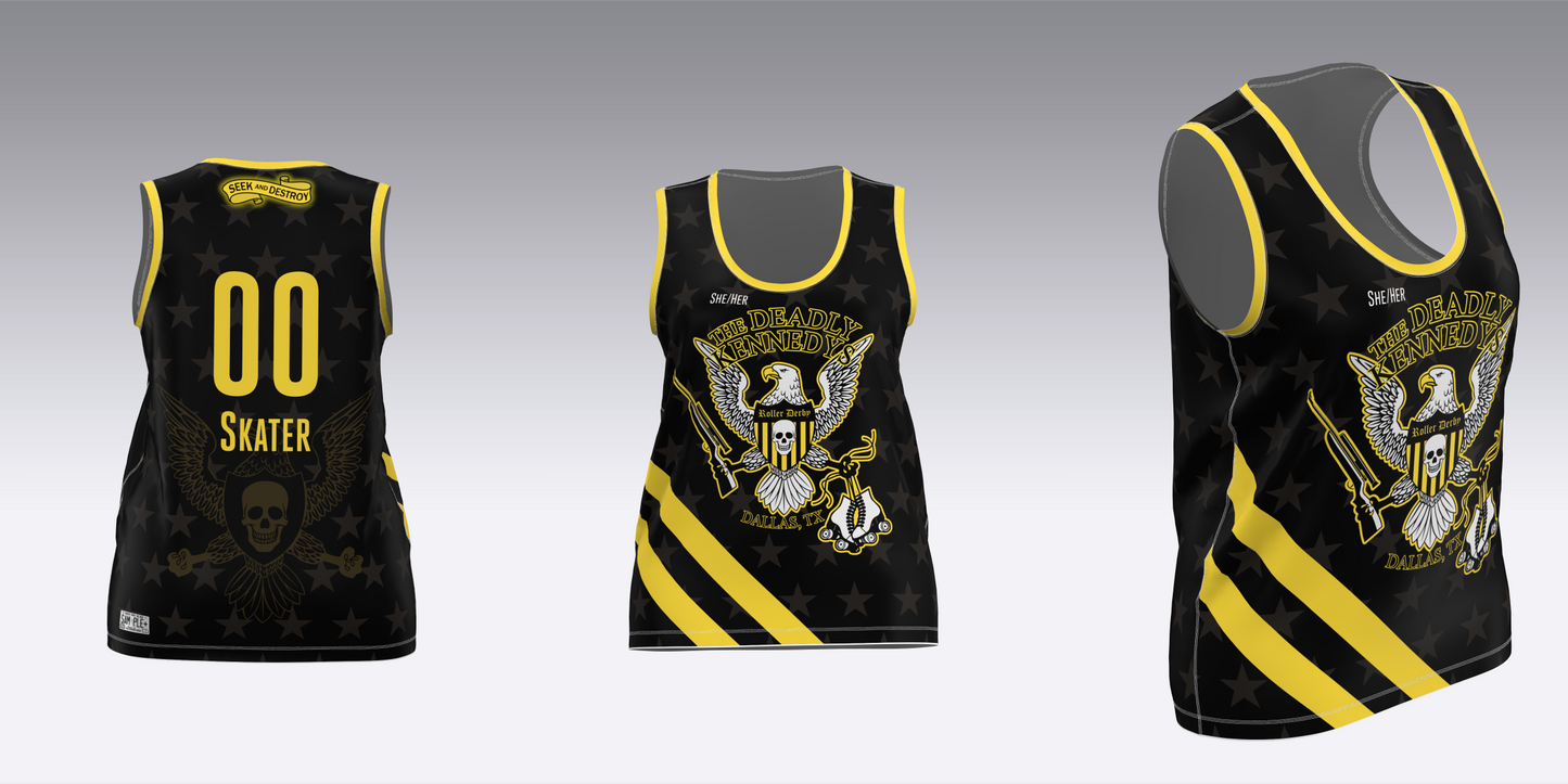 DEADLY KENNEDYS TRAVEL JERSEYS