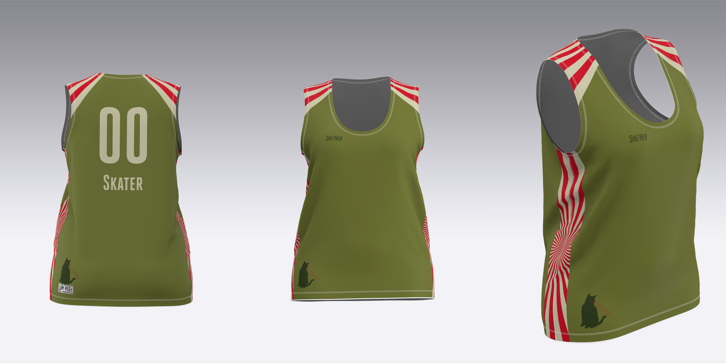 DERBY LIBERATION FRONT WHITE AND GREEN JERSEYS