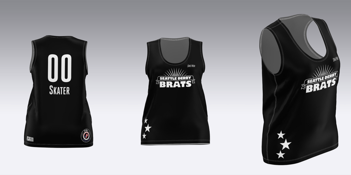 SEATTLE DERBY BRATS GALAXY TRAVEL JERSEYS (NO SIDE BANDS)