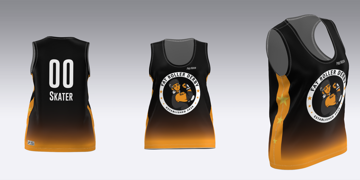 FAT ROLLER DERBY TRAVEL JERSEY
