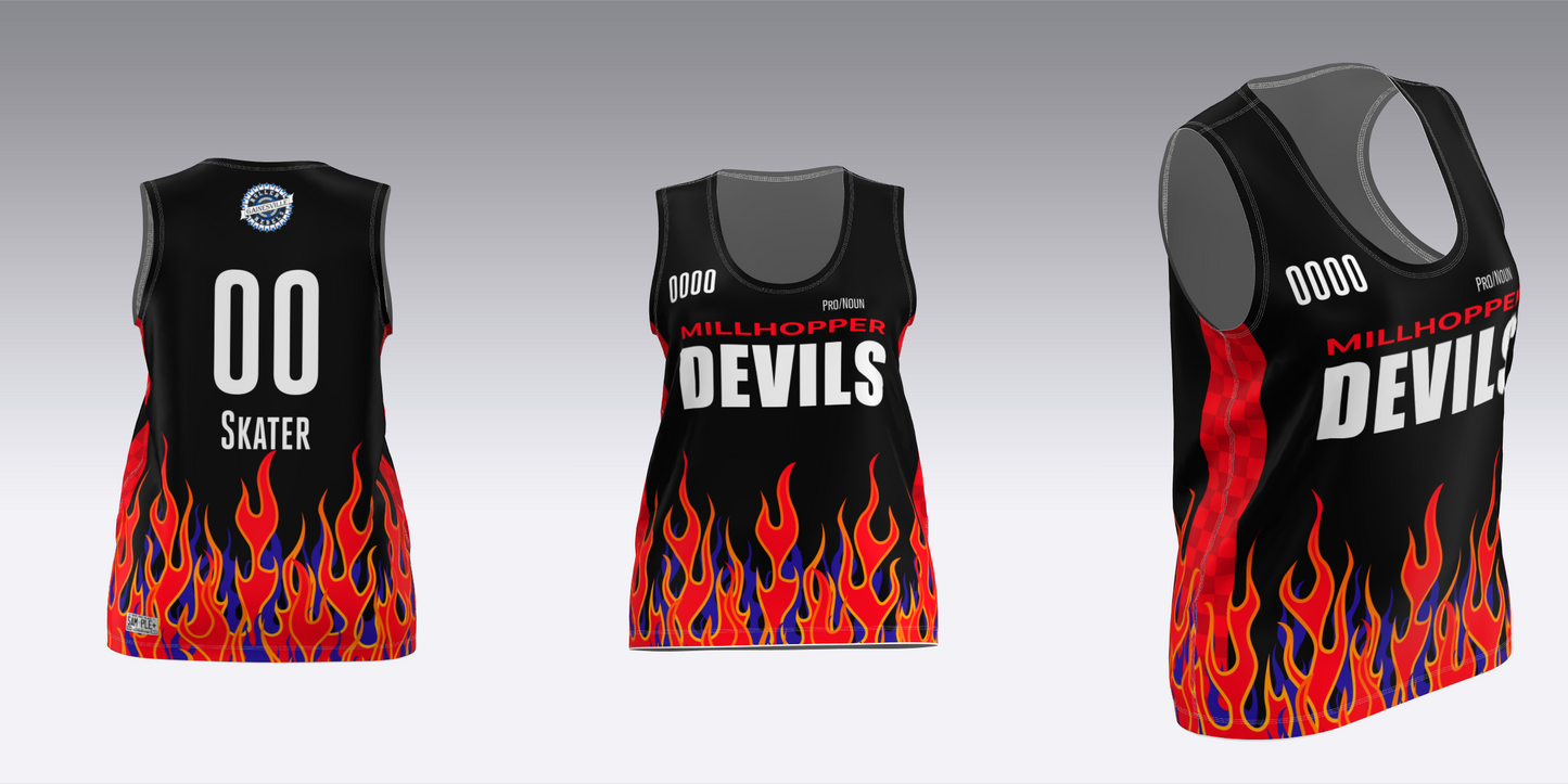 GAINESVILLE SIRENS-DEVILS JERSEYS